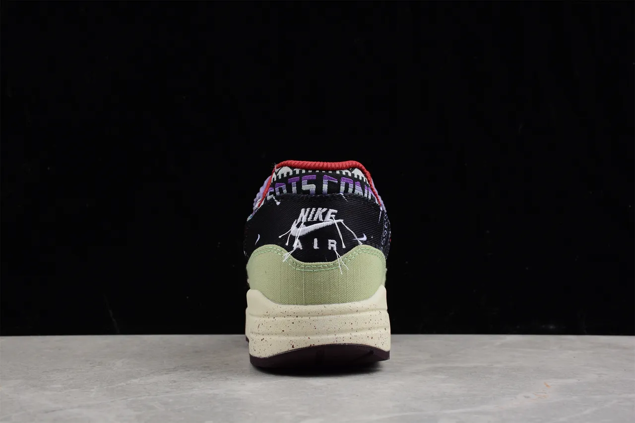 Nike Air Max 1 Denim Patchwork Lifestyle Sneakers 11