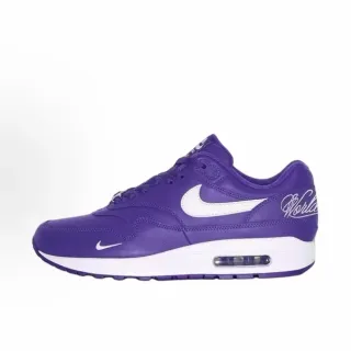 Nike Air Max 1 Purple and White Lifestyle Sneakers
