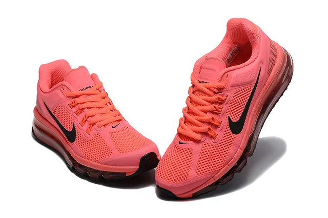 Nike Air Max+ 2013 Coral Pink Running Shoes 3