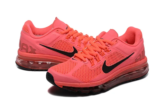 Nike Air Max+ 2013 Coral Pink Running Shoes 5