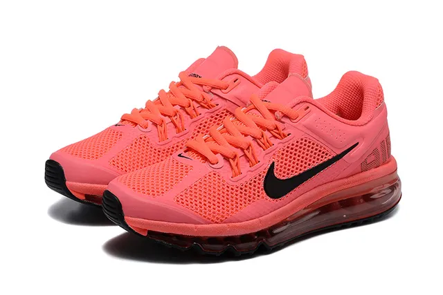 Nike Air Max+ 2013 Coral Pink Running Shoes 7