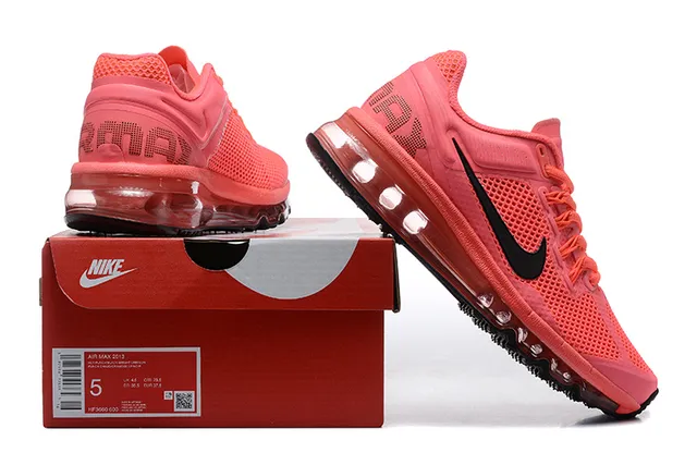 Nike Air Max+ 2013 Coral Pink Running Shoes 8