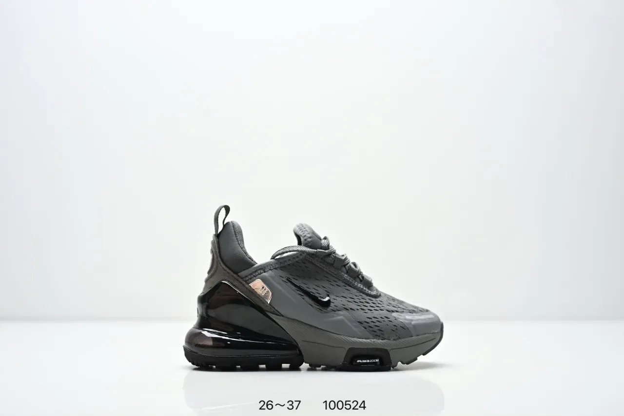 Nike Air Max 270 Dark Gray Black Lifestyle Sneakers 2