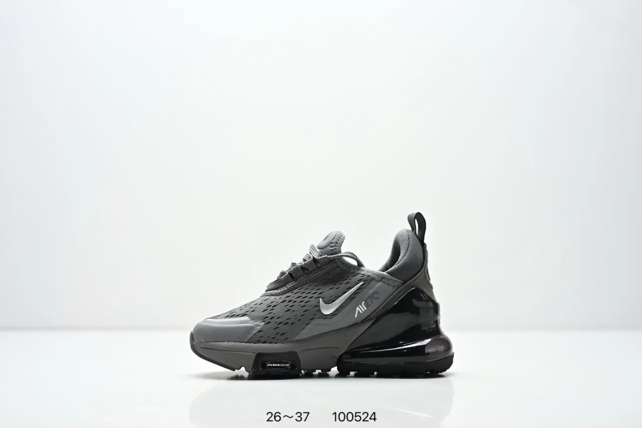 Nike Air Max 270 Dark Gray Black Lifestyle Sneakers 3