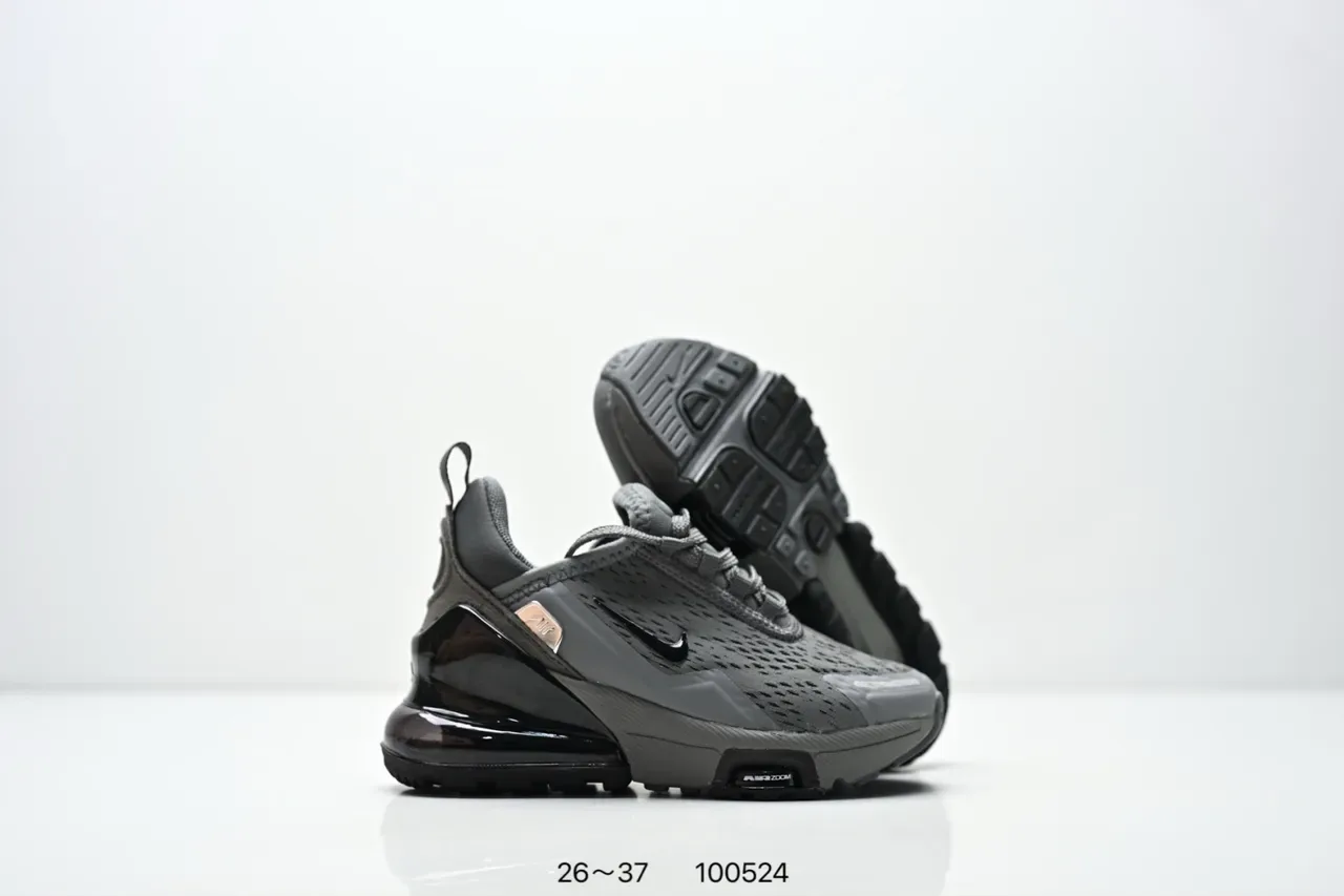 Nike Air Max 270 Dark Gray Black Lifestyle Sneakers 5