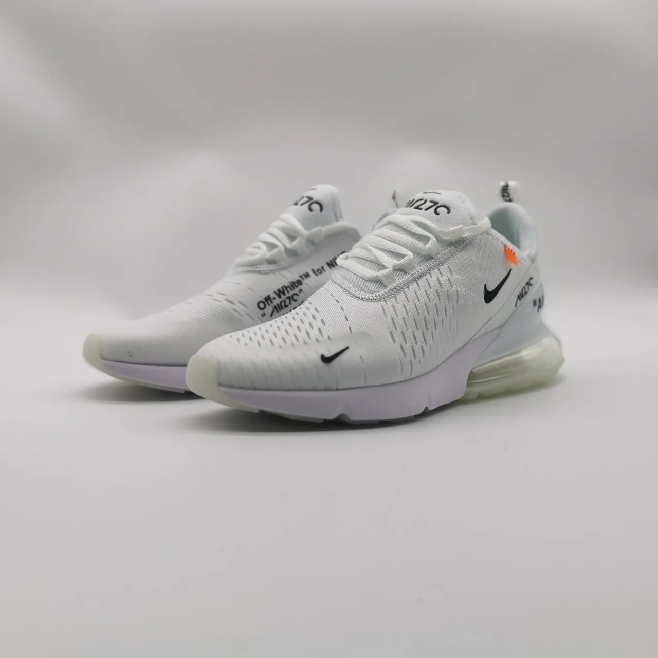 Nike Air Max 270 Off-White 'White' Lifestyle Sneakers 5