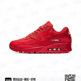 Nike Air Max 90 Monochromatic Red Lifestyle Sneakers