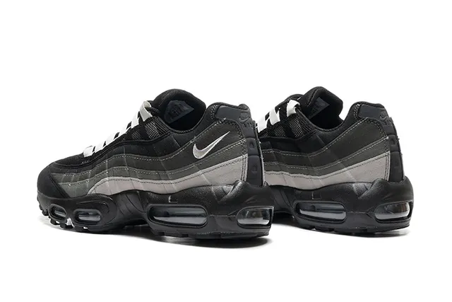 Nike Air Max 95 Black Gray Lifestyle Sneakers 3