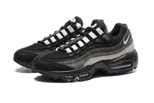 Nike Air Max 95 Black Gray Lifestyle Sneakers 5