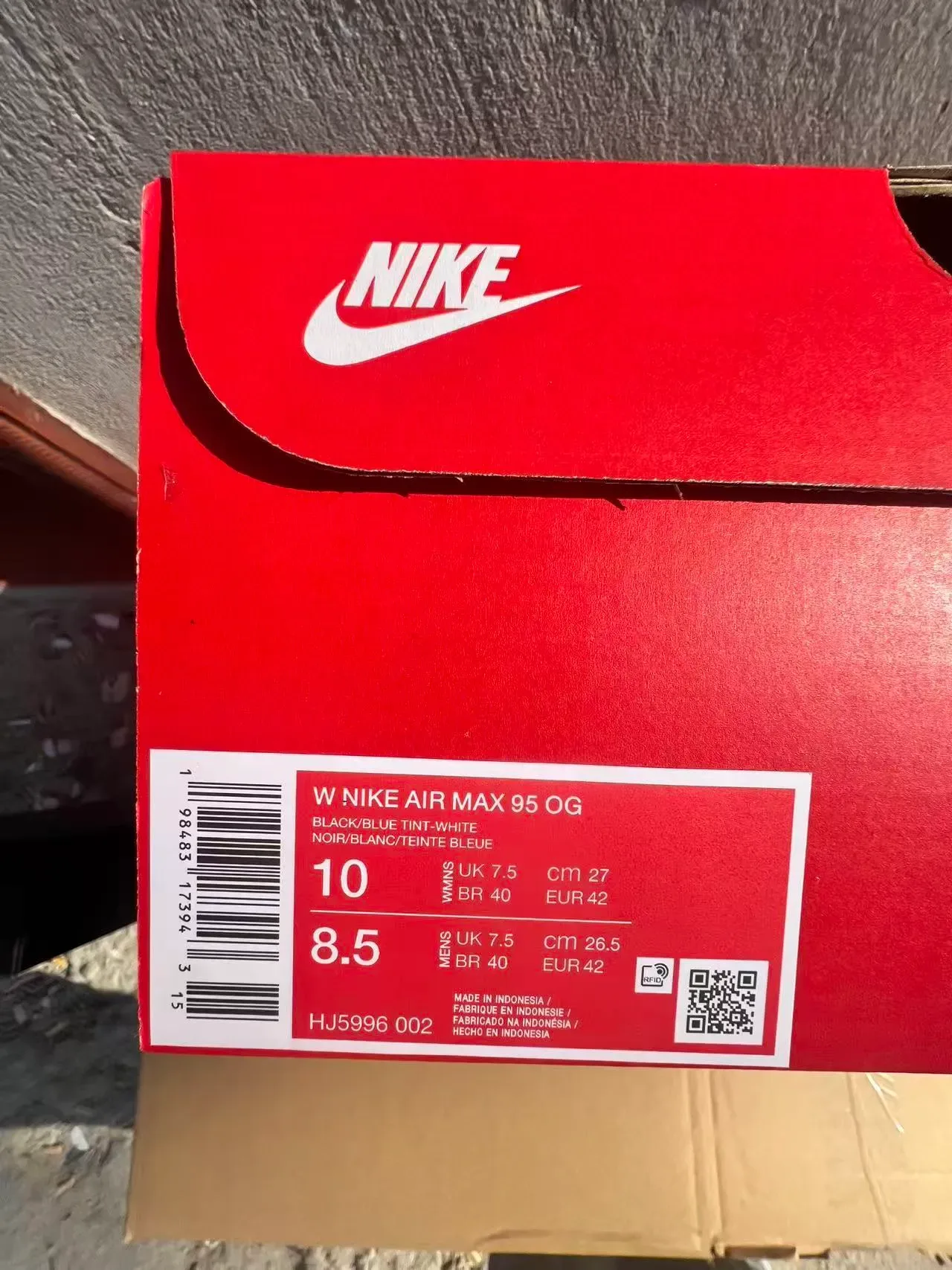 Nike Air Max 95 Cinza Preto Branco Tênis Lifestyle 10