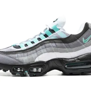 Nike Air Max 95 Gray Black White Teal Lifestyle Sneakers