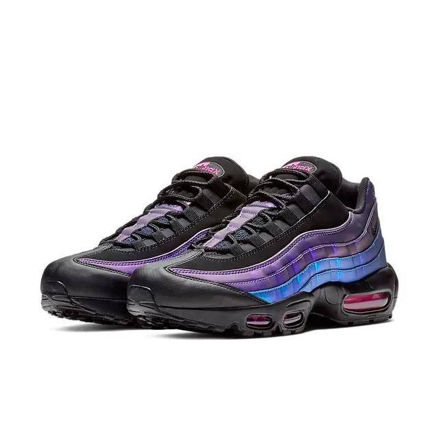 Nike Air Max 95 Iridescent Purple Blue Black Lifestyle Sneakers 3