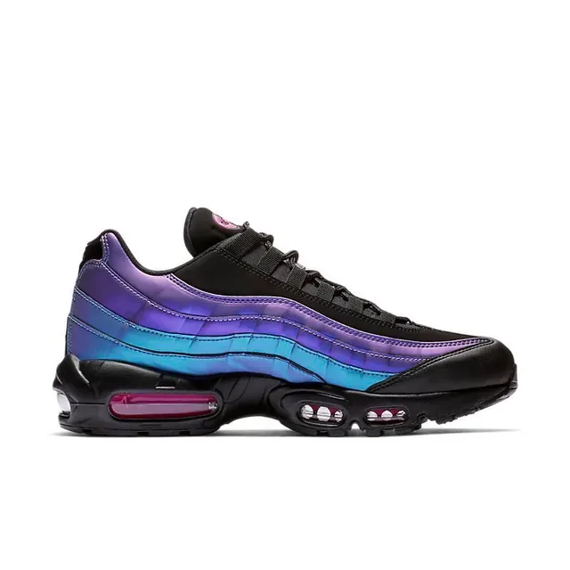 Nike Air Max 95 Iridescent Purple Blue Black Lifestyle Sneakers 5
