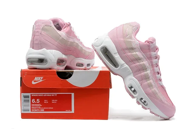 Nike Air Max 95 White Black Gray Red Lifestyle Sneakers 8