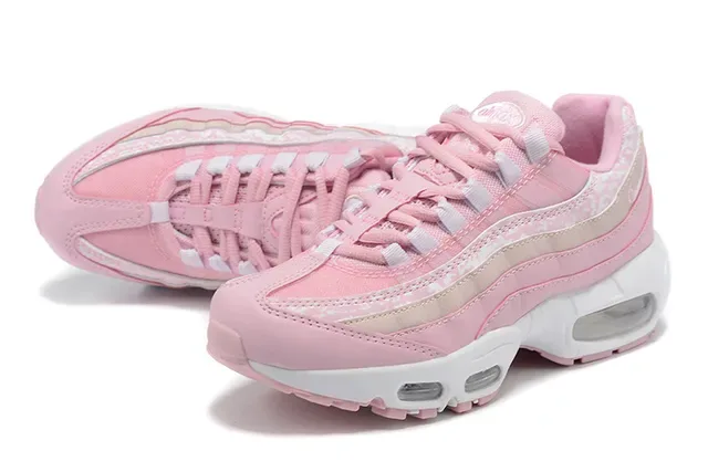Nike Air Max 95 White Black Gray Red Lifestyle Sneakers 10