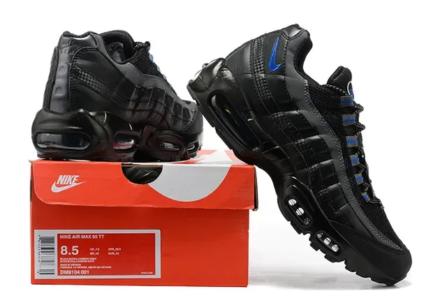 Nike Air Max 95 White Black Gray Red Lifestyle Sneakers 20