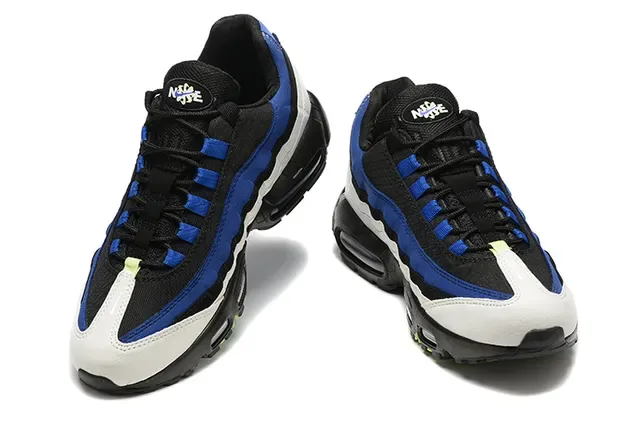 Nike Air Max 95 White Red Black Gray Lifestyle Sneakers 6