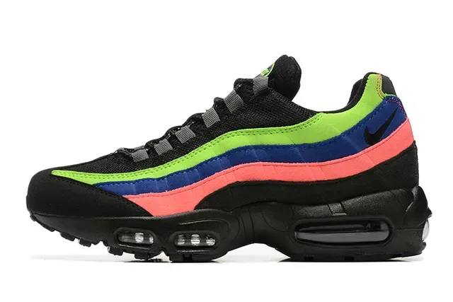Nike Air Max 95 White Red Black Gray Lifestyle Sneakers 11