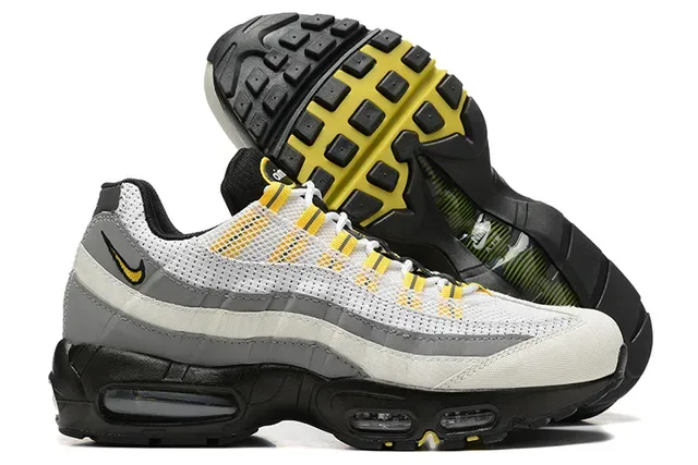 Nike Air Max 95 White Red Black Gray Lifestyle Sneakers 15