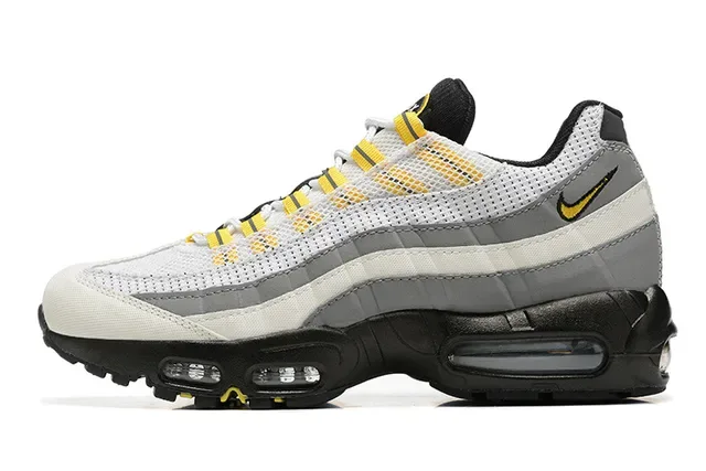 Nike Air Max 95 White Red Black Gray Lifestyle Sneakers 17