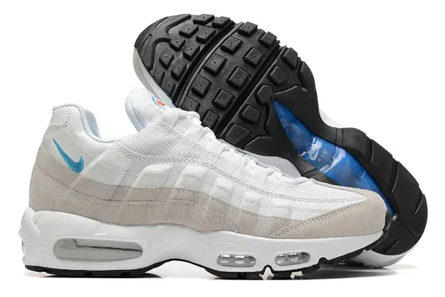 Nike Air Max 95 White Red Black Gray Lifestyle Sneakers 21