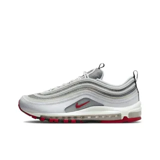 Nike Air Max 97 White Gray Red Lifestyle Sneakers
