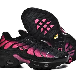 Nike Air Max Plus Black Pink Gradient Lifestyle Sneakers