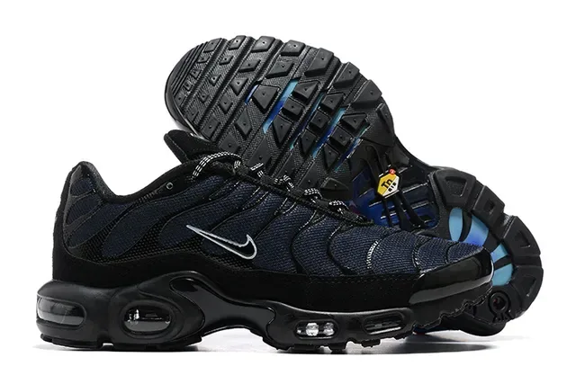 Nike Air Max Plus Black Silver Lifestyle Sneakers 2