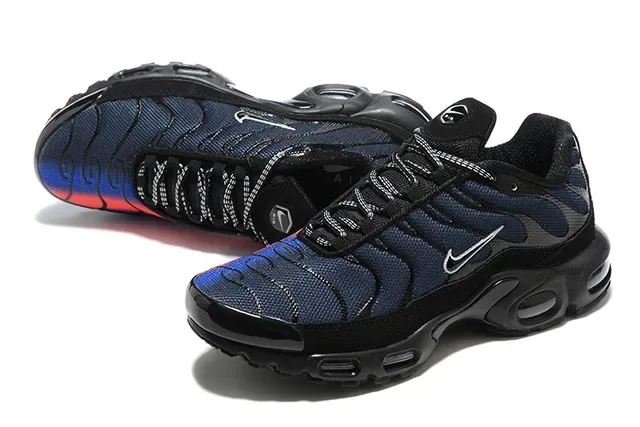 Nike Air Max Plus Black Silver Lifestyle Sneakers 3