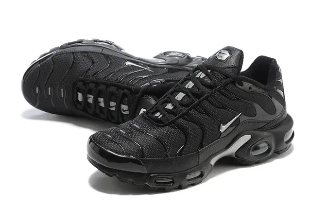 Nike Air Max Plus Black Silver Lifestyle Sneakers 15