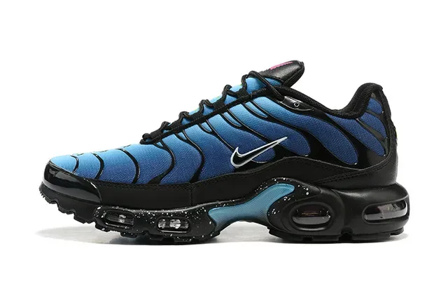 Nike Air Max Plus Black Silver Lifestyle Sneakers 22