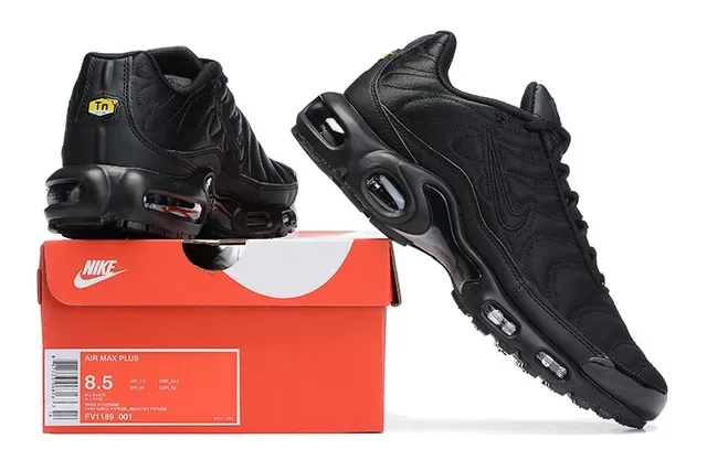 Nike Air Max Plus Light Blue Black White Lifestyle Sneakers 13