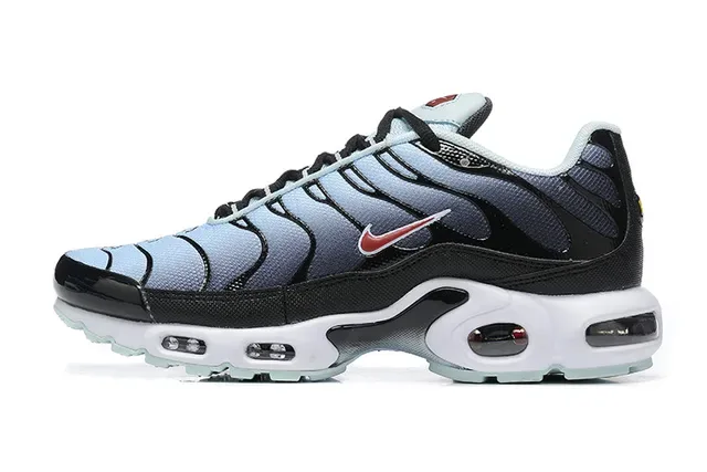 Nike Air Max Plus Light Blue Black White Lifestyle Sneakers 23