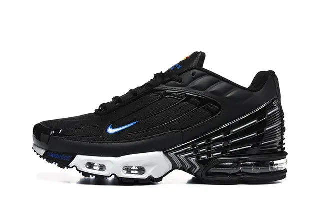 Nike Air Max Plus Tuned White and Blue Lifestyle Sneakers 6