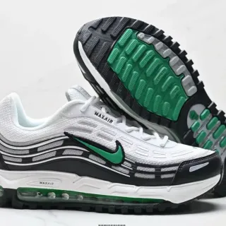 Nike Air Max Plus sneakers lifestyle branco preto verde