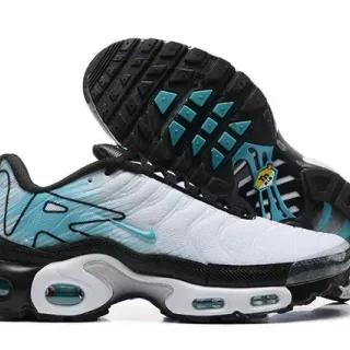 Nike Air Max Plus White Black Teal Lifestyle Sneakers