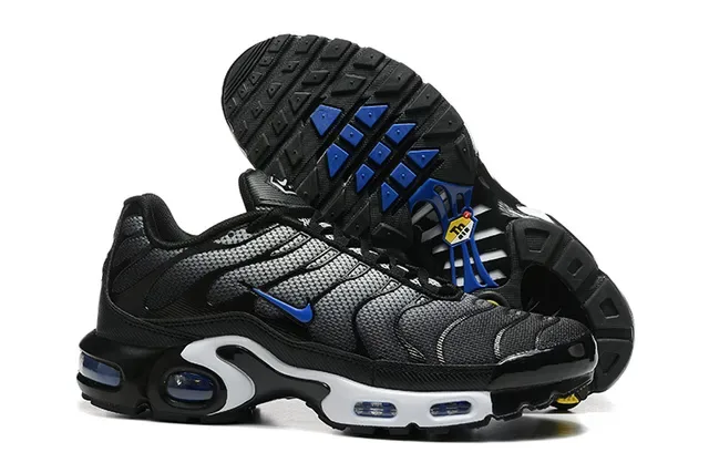 Nike Air Max Plus White Black Teal Lifestyle Sneakers 4