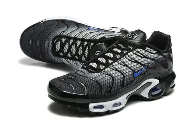 Nike Air Max Plus White Black Teal Lifestyle Sneakers 5