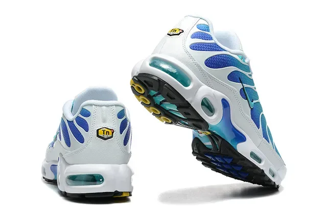 Nike Air Max Plus White Black Teal Lifestyle Sneakers 8