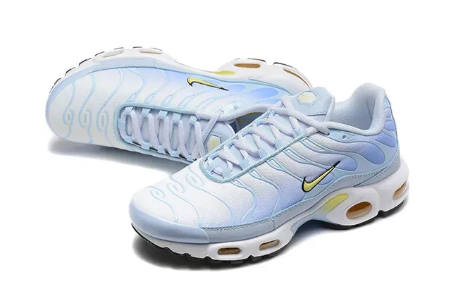 Nike Air Max Plus White Black Teal Lifestyle Sneakers 20