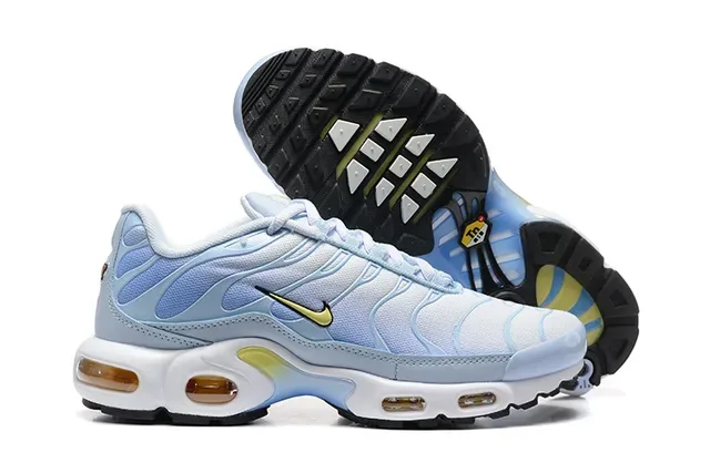 Nike Air Max Plus White Black Teal Lifestyle Sneakers 21