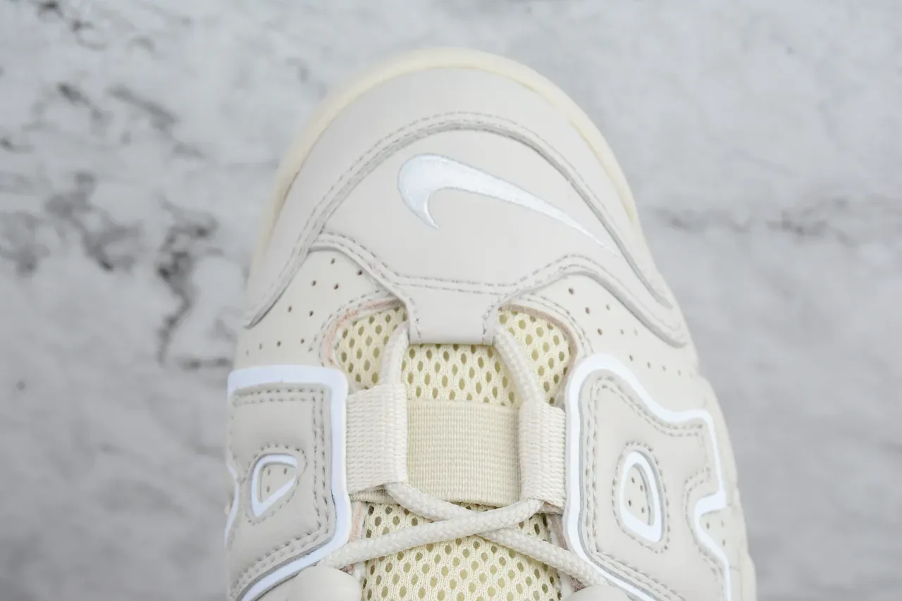 Nike Air More Uptempo Off-White Chaussures de basket en cuir 4