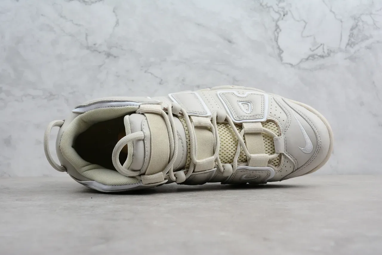 Nike Air More Uptempo Off-White Chaussures de basket en cuir 7