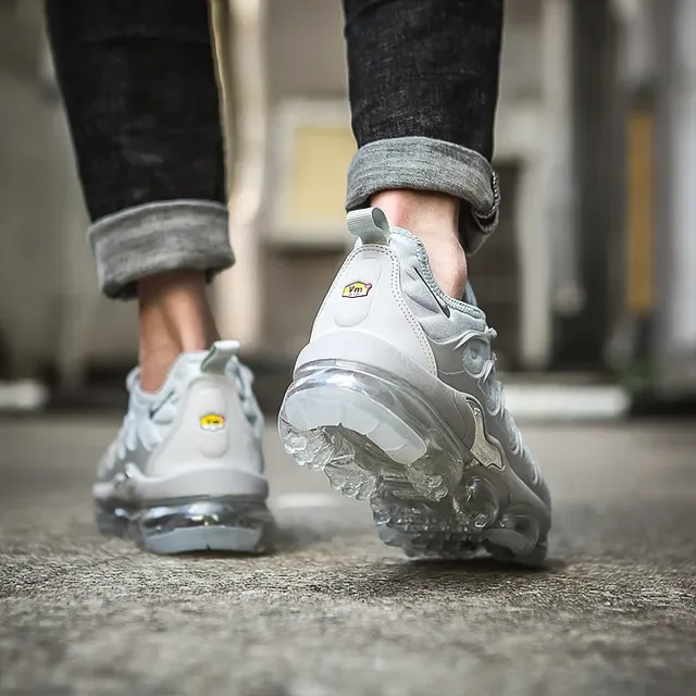 Nike Air VaporMax Plus Silver Reflective Lifestyle Sneakers 5