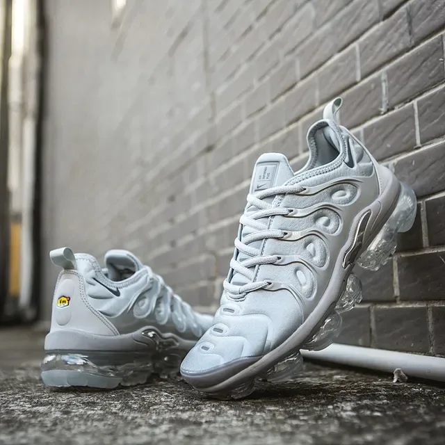Nike Air VaporMax Plus Silver Reflective Lifestyle Sneakers 9