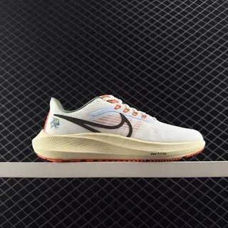 Nike Air Zoom Pegasus 39 blanco negro naranja zapatos de correr