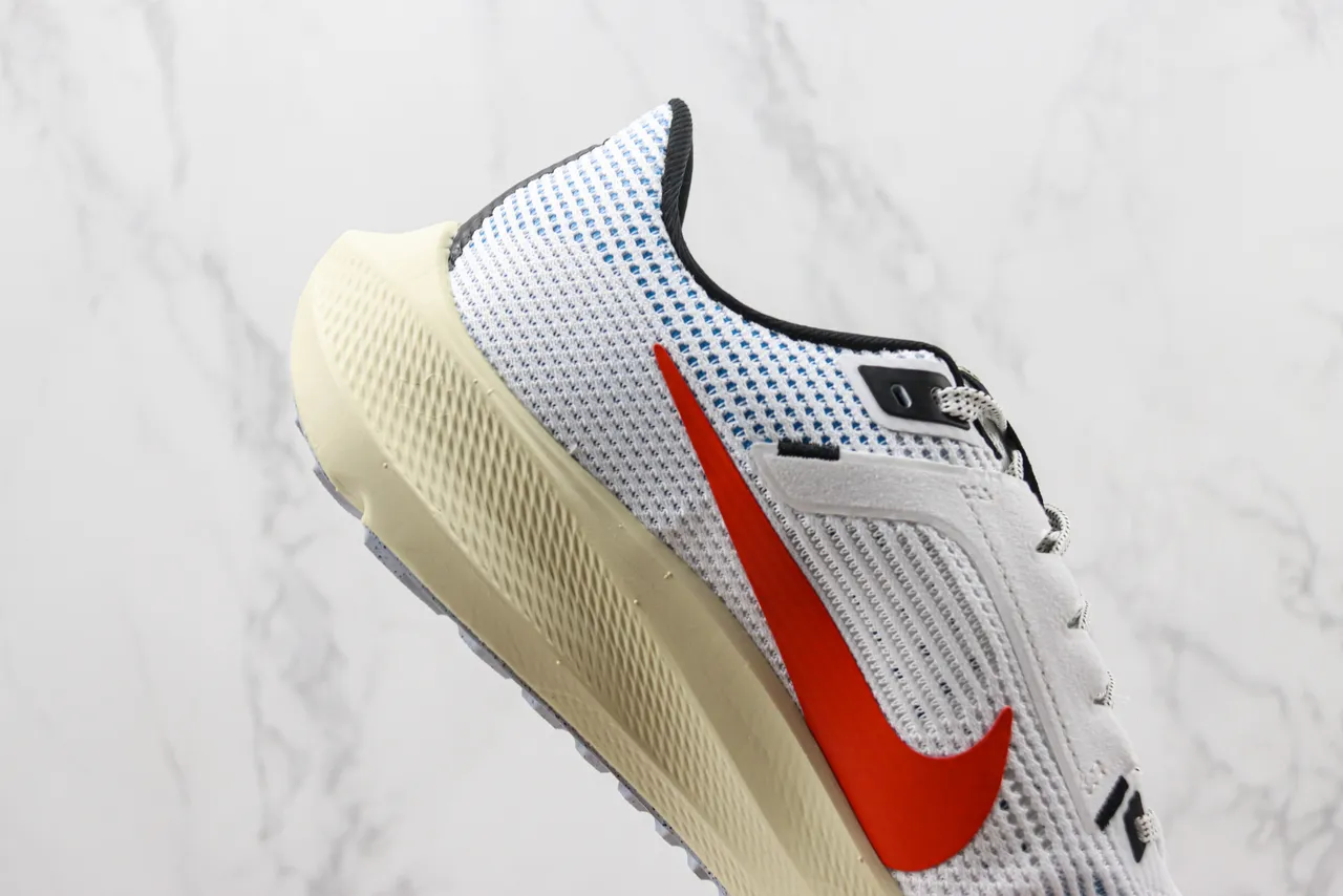Nike Air Zoom Pegasus 40 Chaussures de course blanches violettes vertes 5