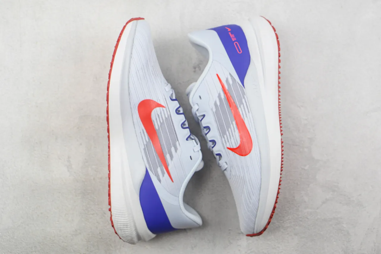 Nike Air Zoom Pegasus White Red Blue Running Shoes 2