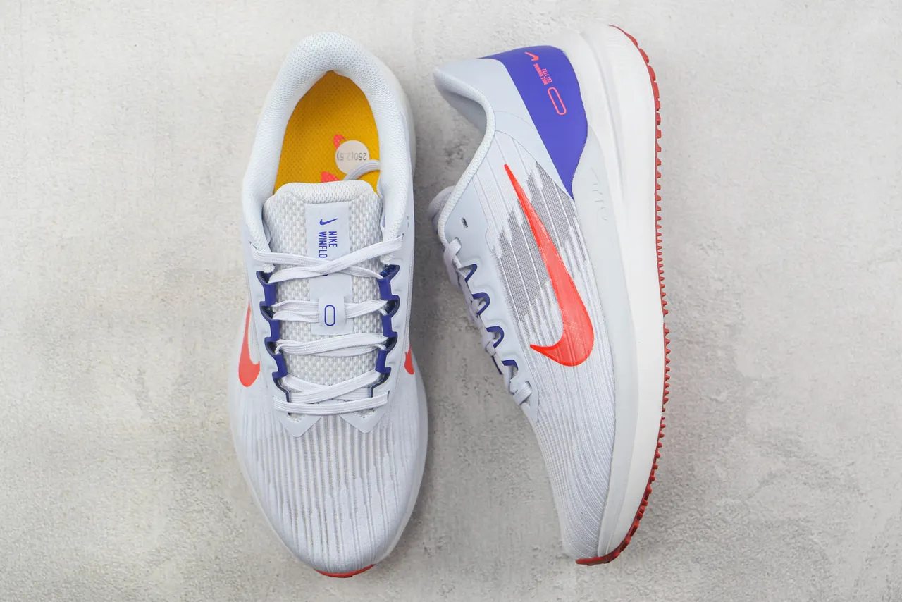 Nike Air Zoom Pegasus White Red Blue Running Shoes 3