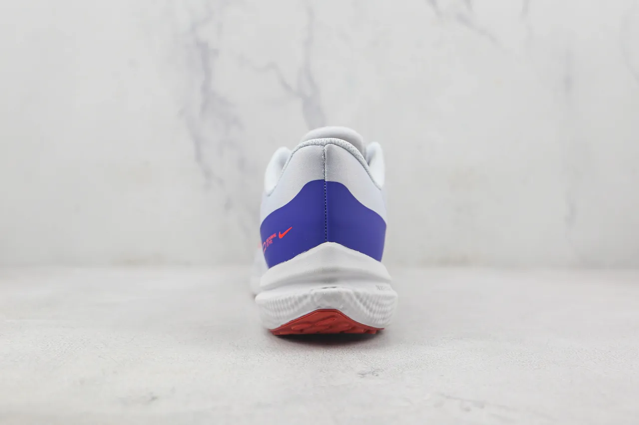 Nike Air Zoom Pegasus White Red Blue Running Shoes 9